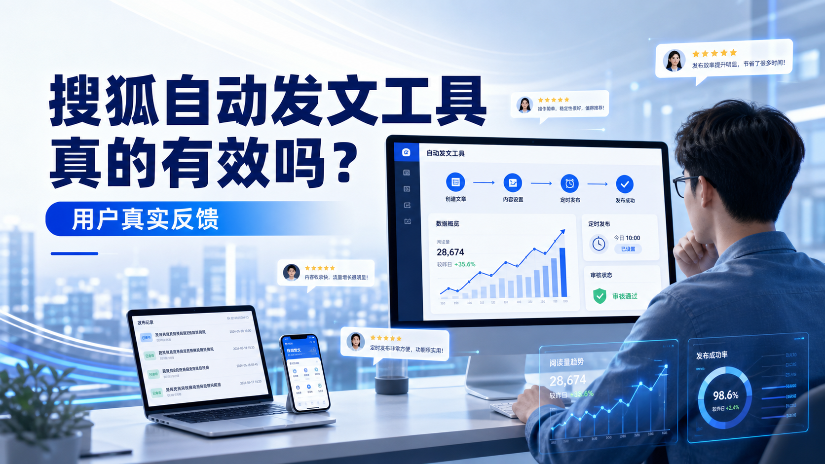 搜狐自动发文工具真的有效吗？黄石用户的真实反馈